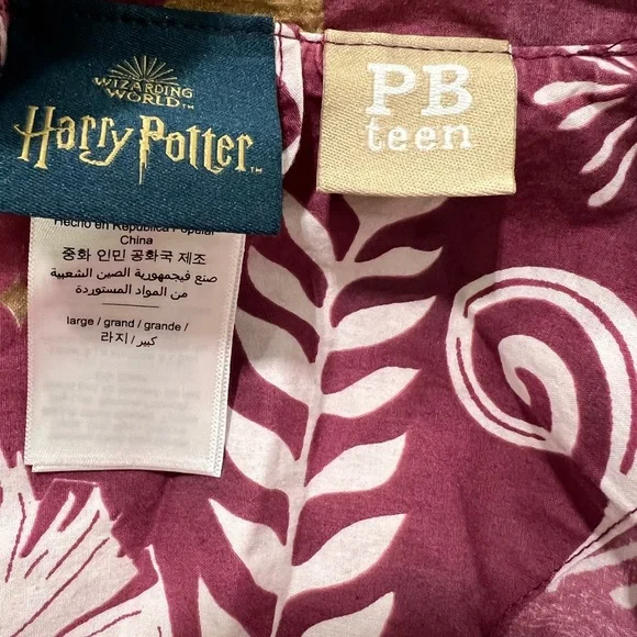 Pottery Barn Teen Harry Potter Pajama Set Size: Large - Picture 6 of 7